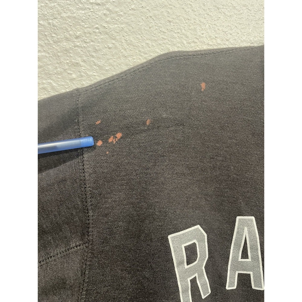 NFL Oakland Raiders sweatshirt- mens medium- Small Stain - Picture 4 of 4